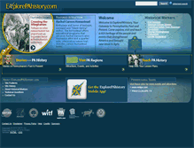Tablet Screenshot of explorepahistory.com